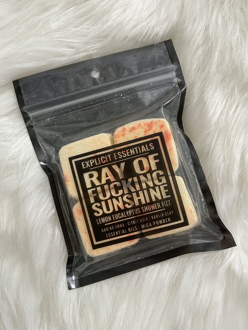 Ray Of Fucking Sunshine Shower Steamers