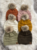 Classic "CC" Beanie Mustard