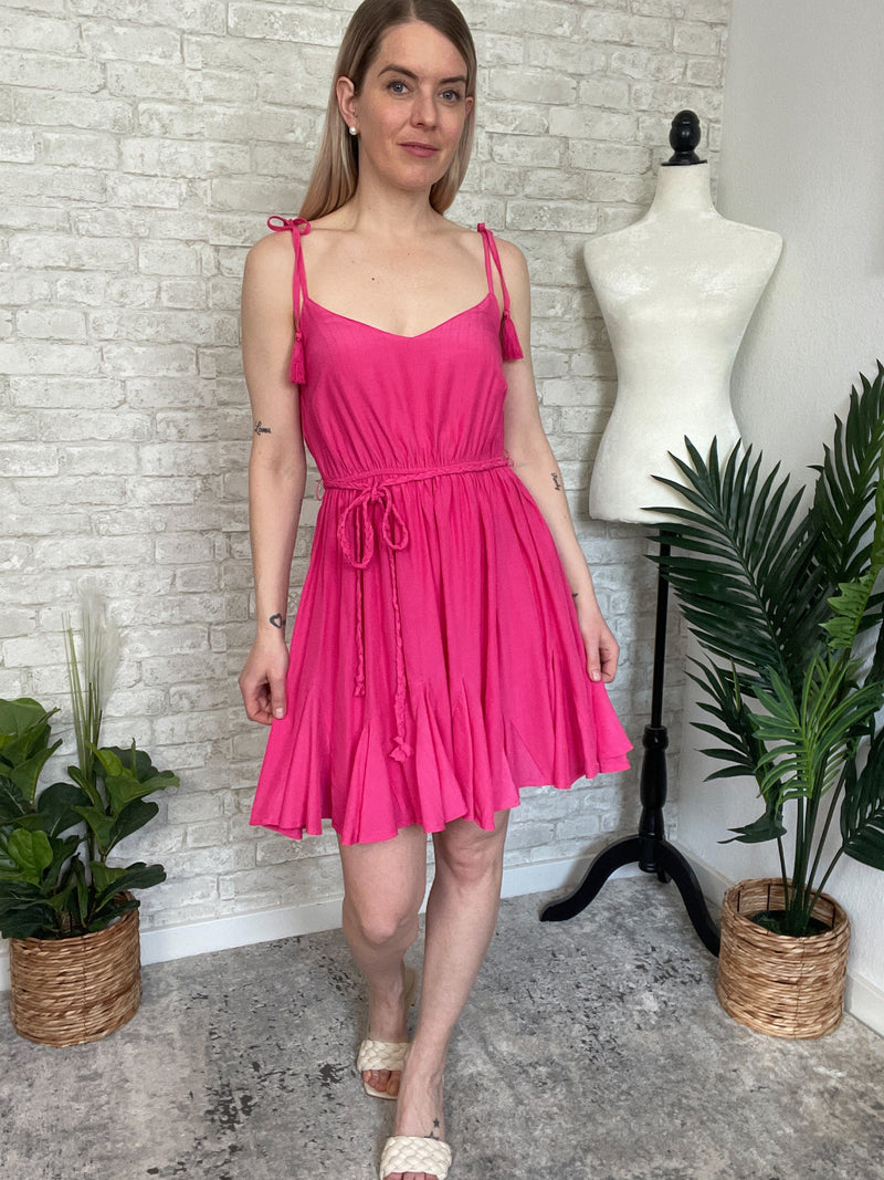 Demi Dress Fuchsia