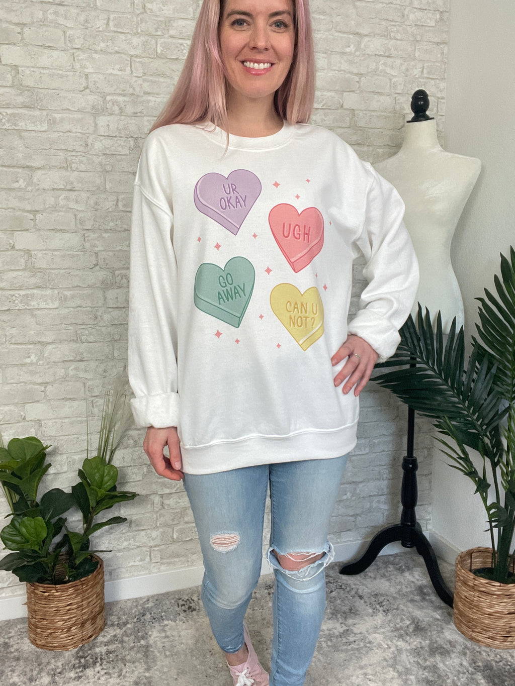 Anti-Valentine Sweatshirt