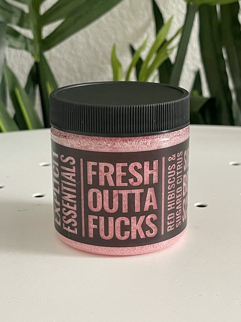 Fresh Outta Fucks Sugar Scrub
