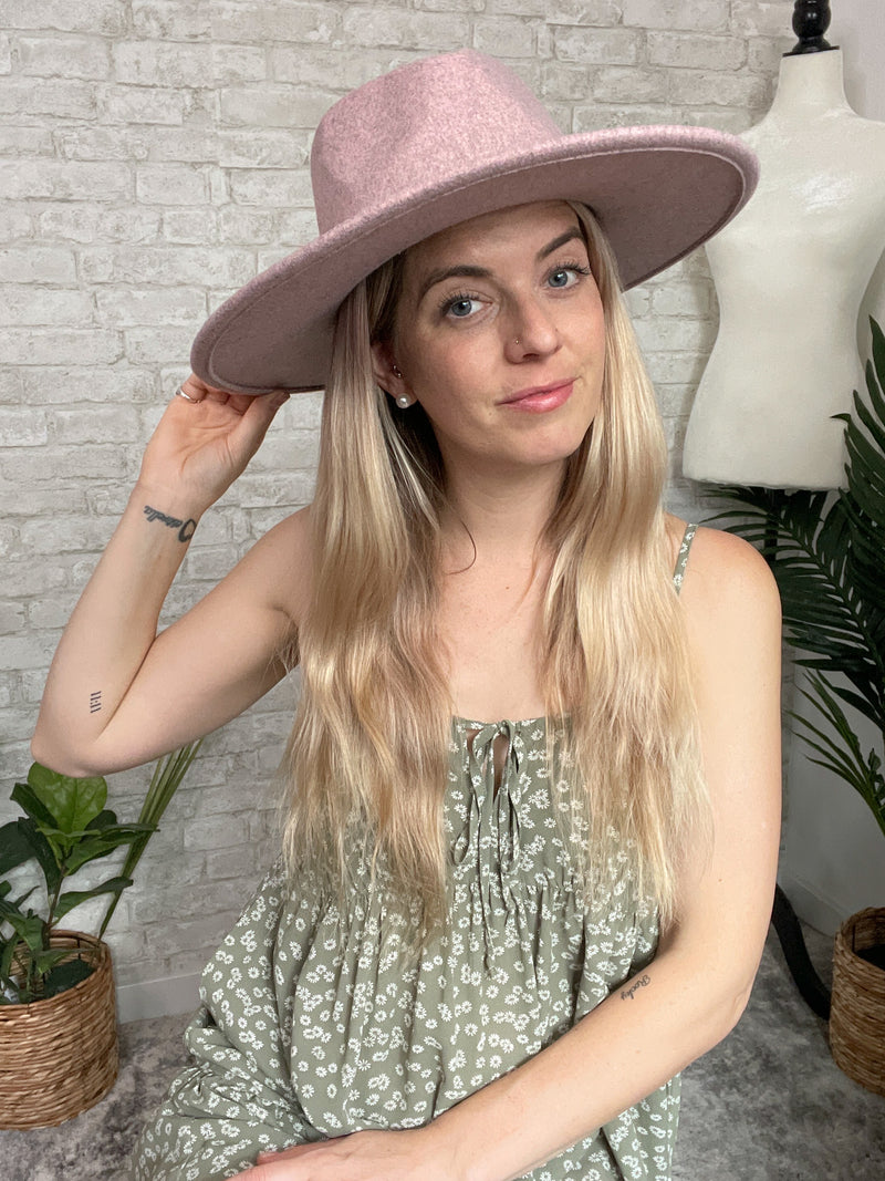Nashville Hat Heather Blush