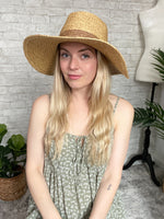 Esme Two Tone Straw Hat