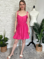 Demi Dress Fuchsia