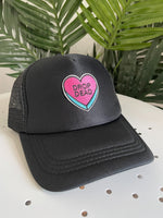 Drop Dead Trucker Hat Black