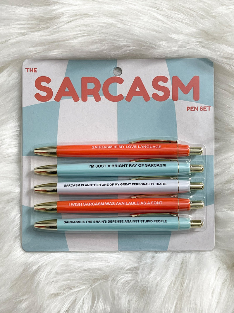 Sarcasm Pen Set