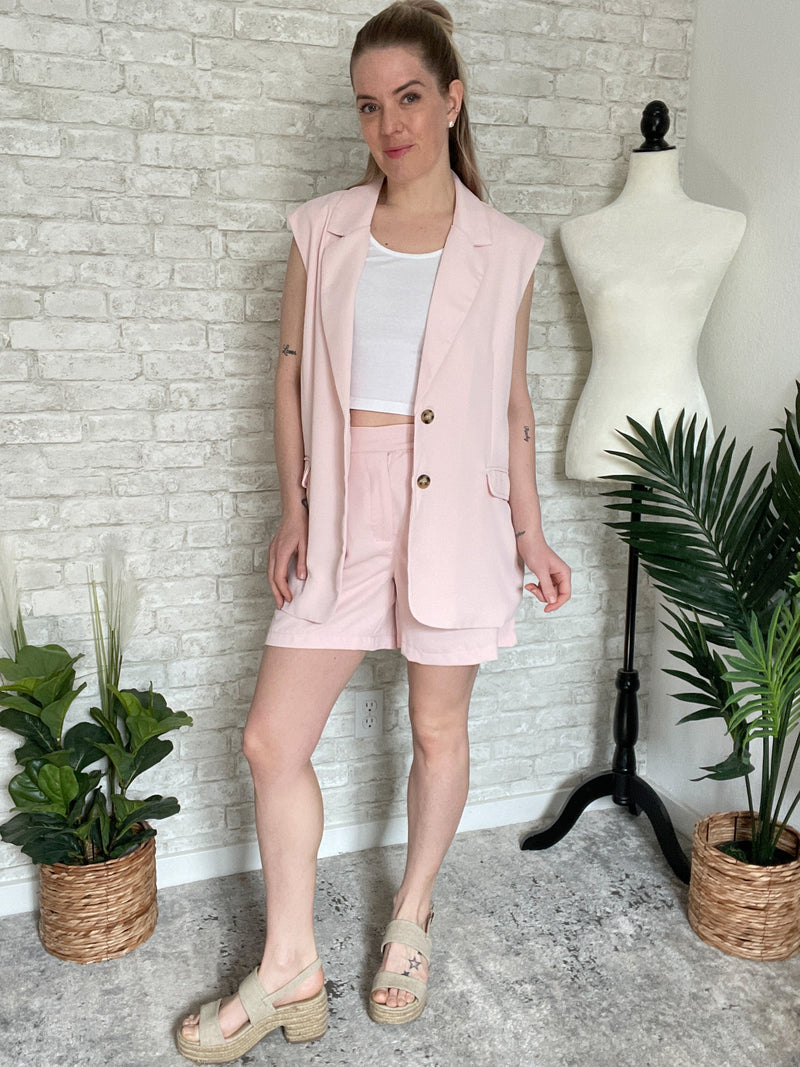 Joanne Suit Jacket Light Pink