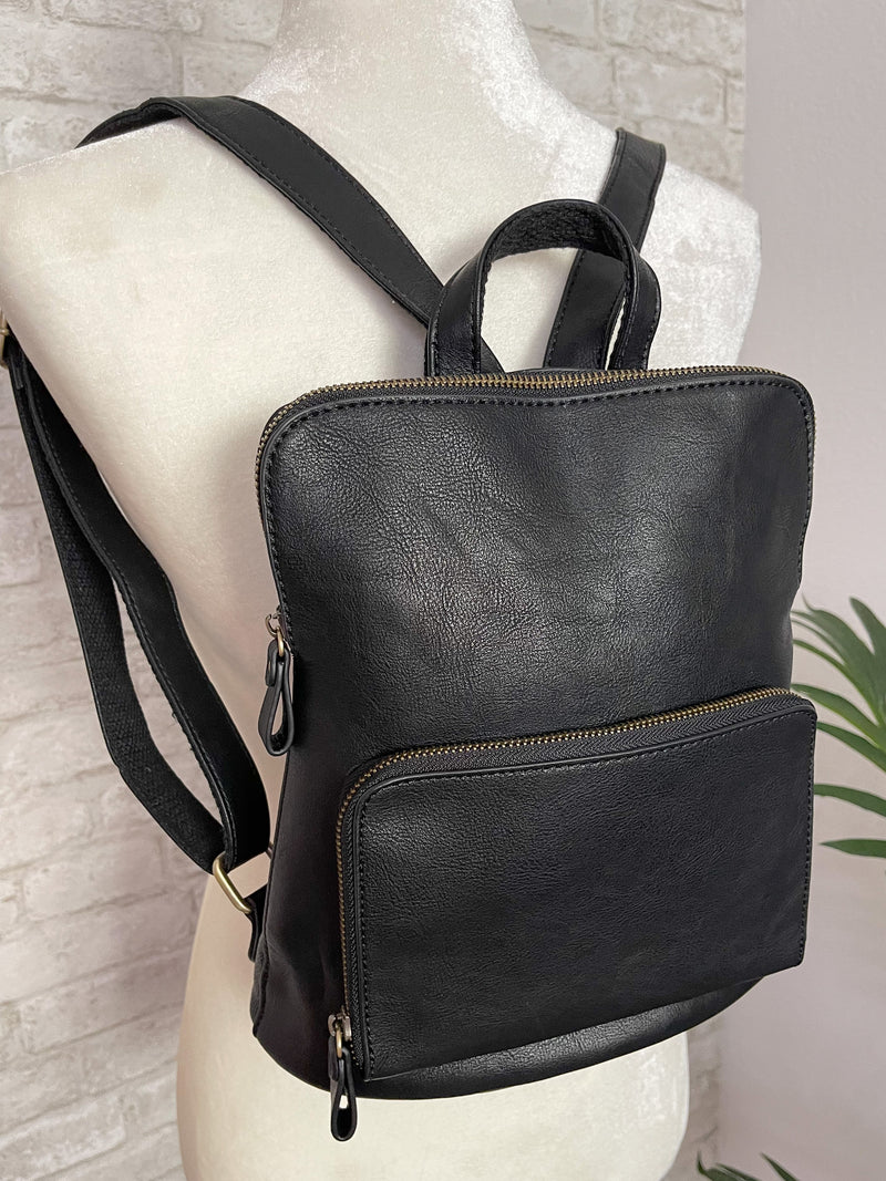 Julia Mini Backpack Black