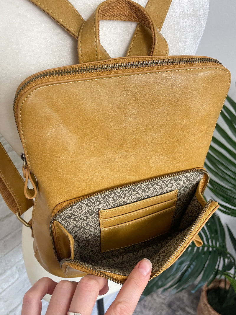 Julia Mini Backpack Dijon