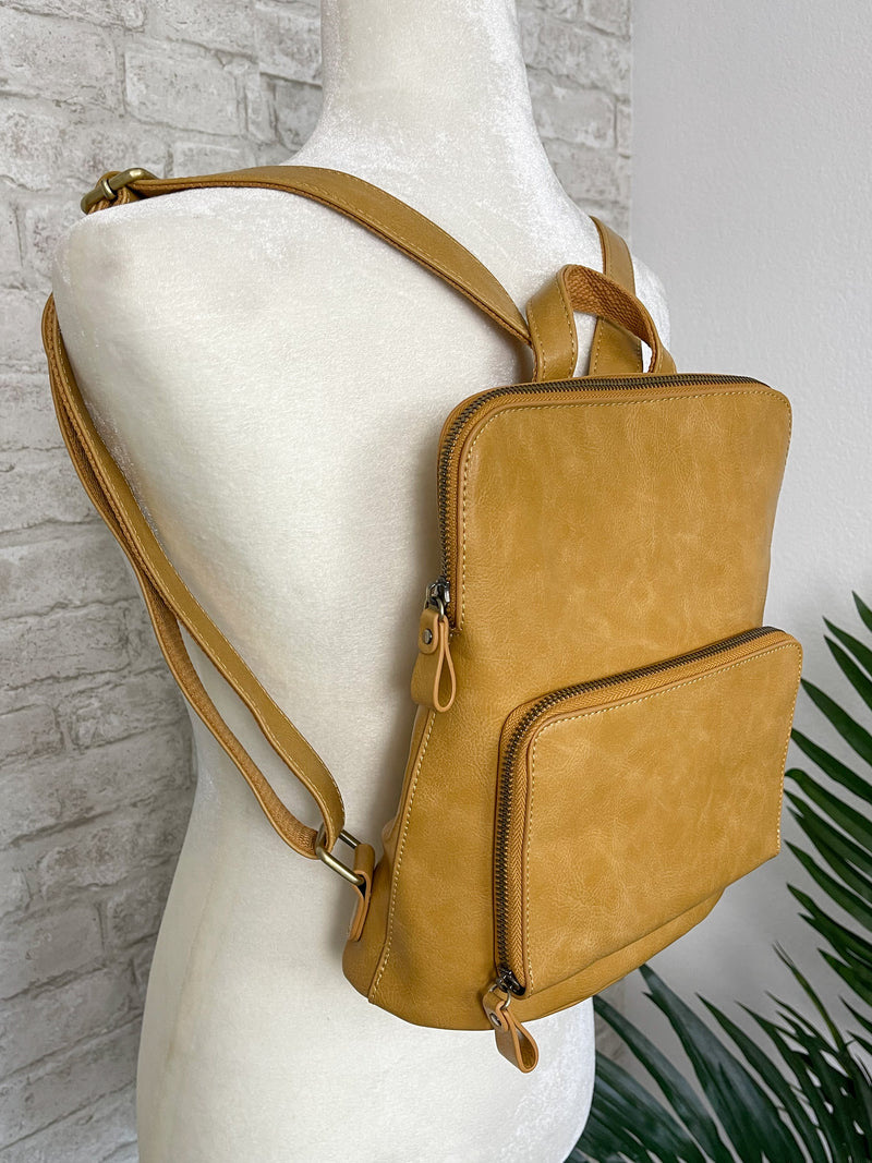 Julia Mini Backpack Dijon