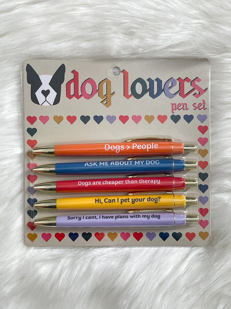 Dog Lovers Pen Set