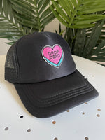 Drop Dead Trucker Hat Black