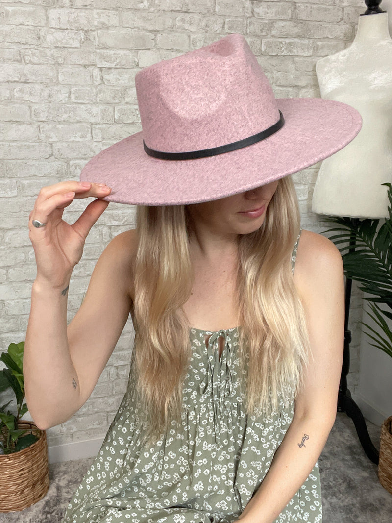 Nashville Hat Heather Blush