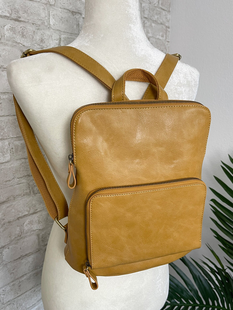 Julia Mini Backpack Dijon