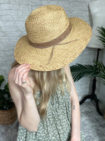 Esme Two Tone Straw Hat