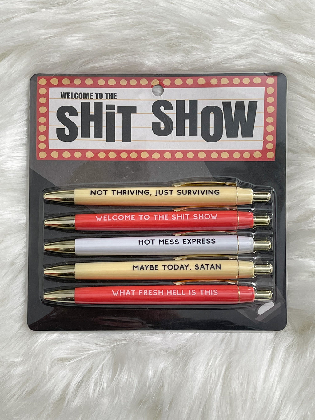 Welcome To The Shit Show Pen Set – Electric Dream Boutique