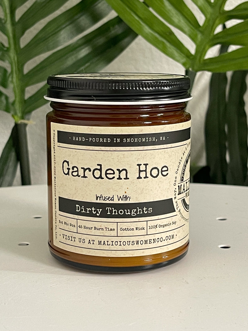 Garden Hoe Candle