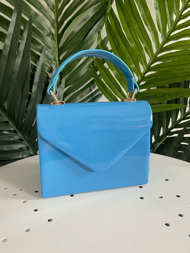 Sweet Tart Clutch Blue