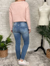 Mid-Rise Button Fly Vintage Skinny Denim