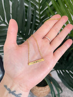 Moon Cycle Necklace Gold