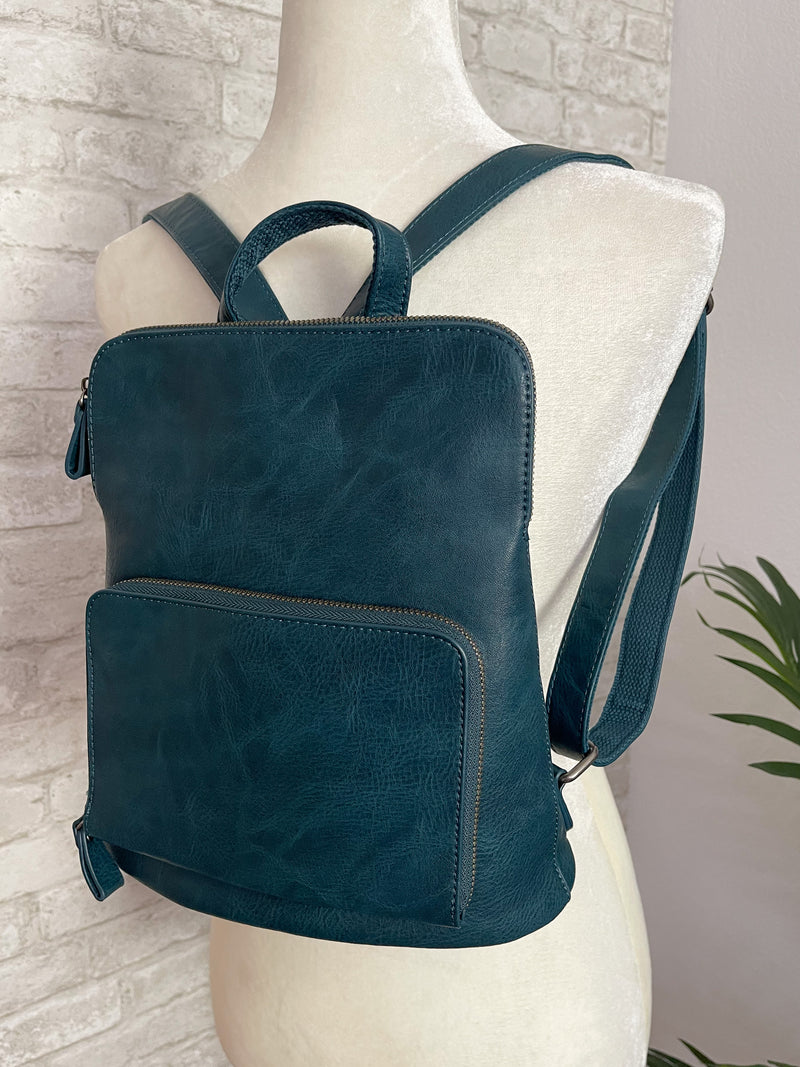 Julia Mini Backpack Dark Turquoise