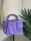 Mini Lavender Scrunch Bag