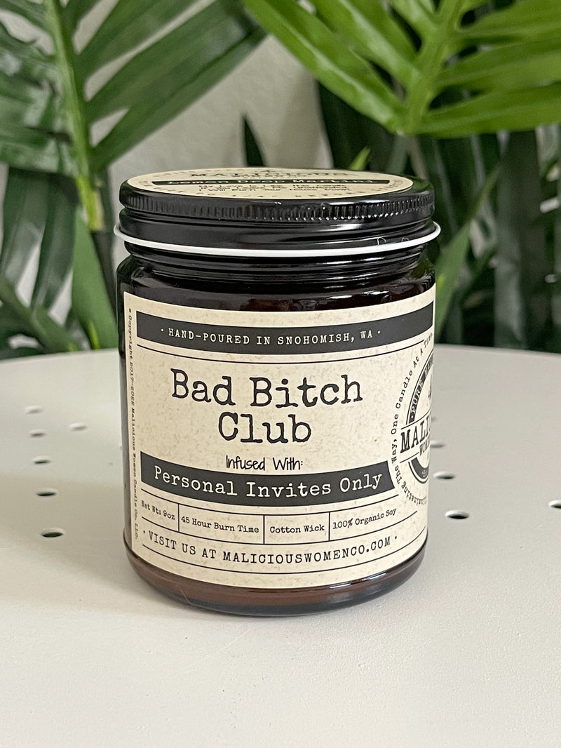 Bad Bitch Club Candle