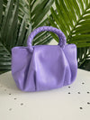 Mini Lavender Scrunch Bag