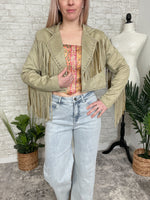 Celty Sage Fringe Jacket