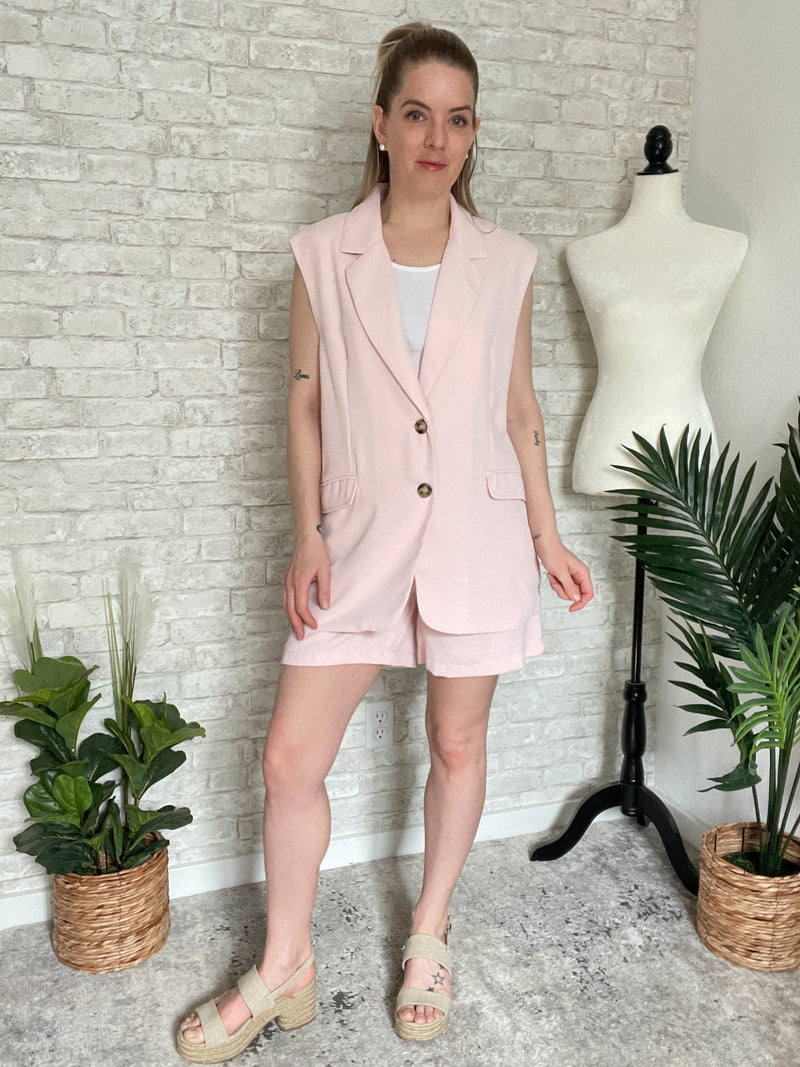 Joanne Suit Jacket Light Pink