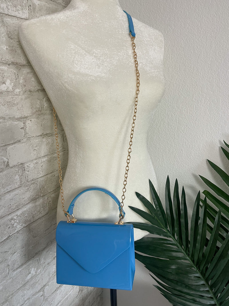Sweet Tart Clutch Blue