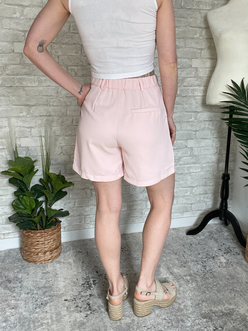 Joanne Suit Shorts Light Pink