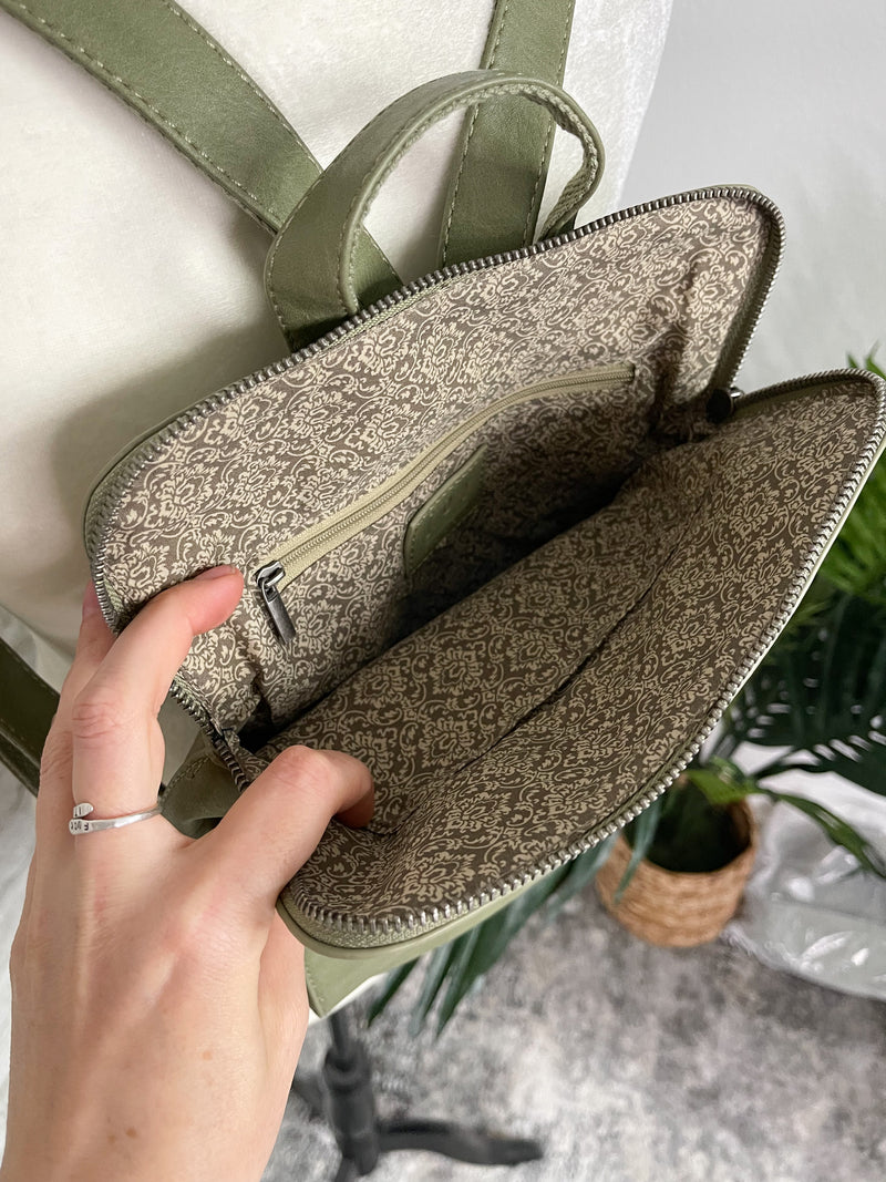 Julia Mini Backpack Eucalyptus
