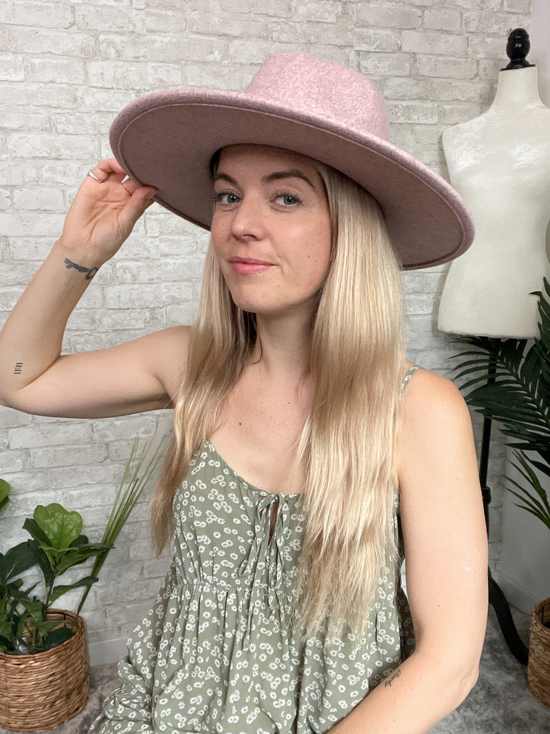 Nashville Hat Heather Blush
