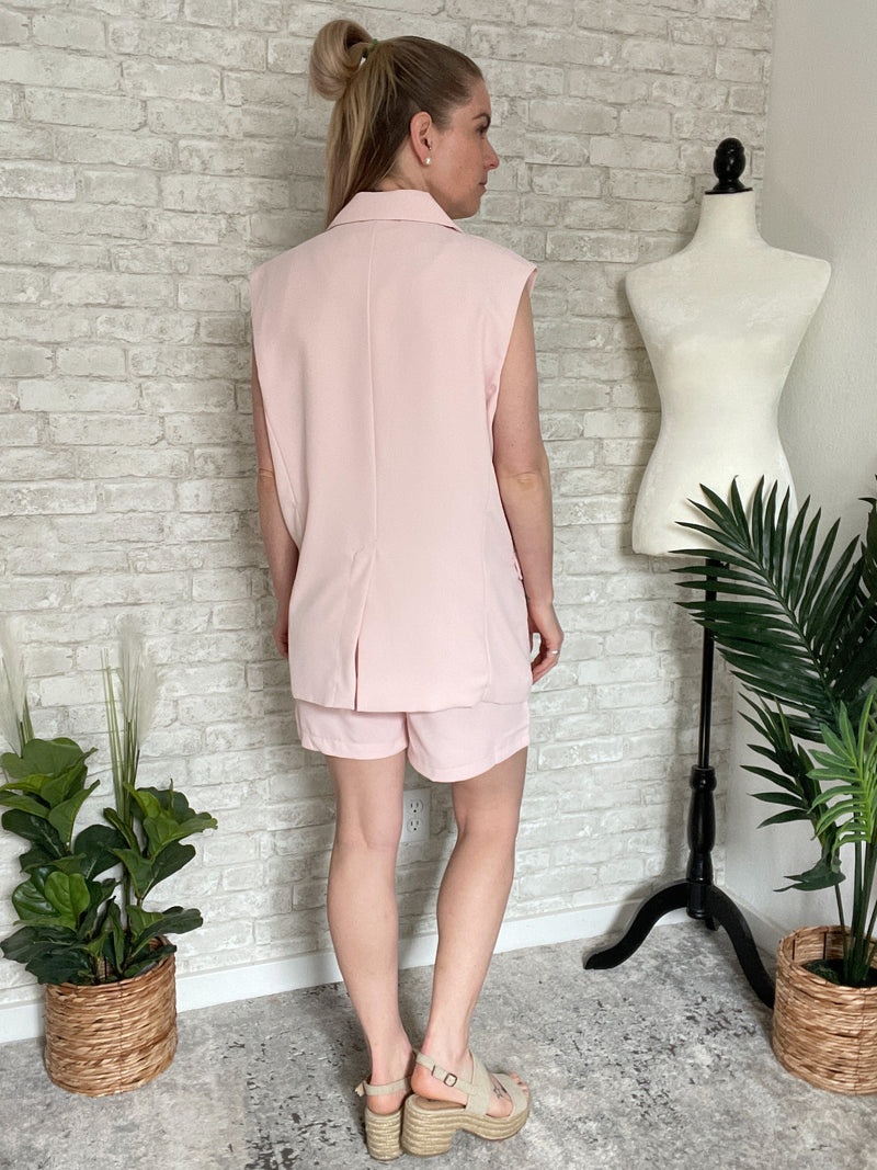 Joanne Suit Jacket Light Pink